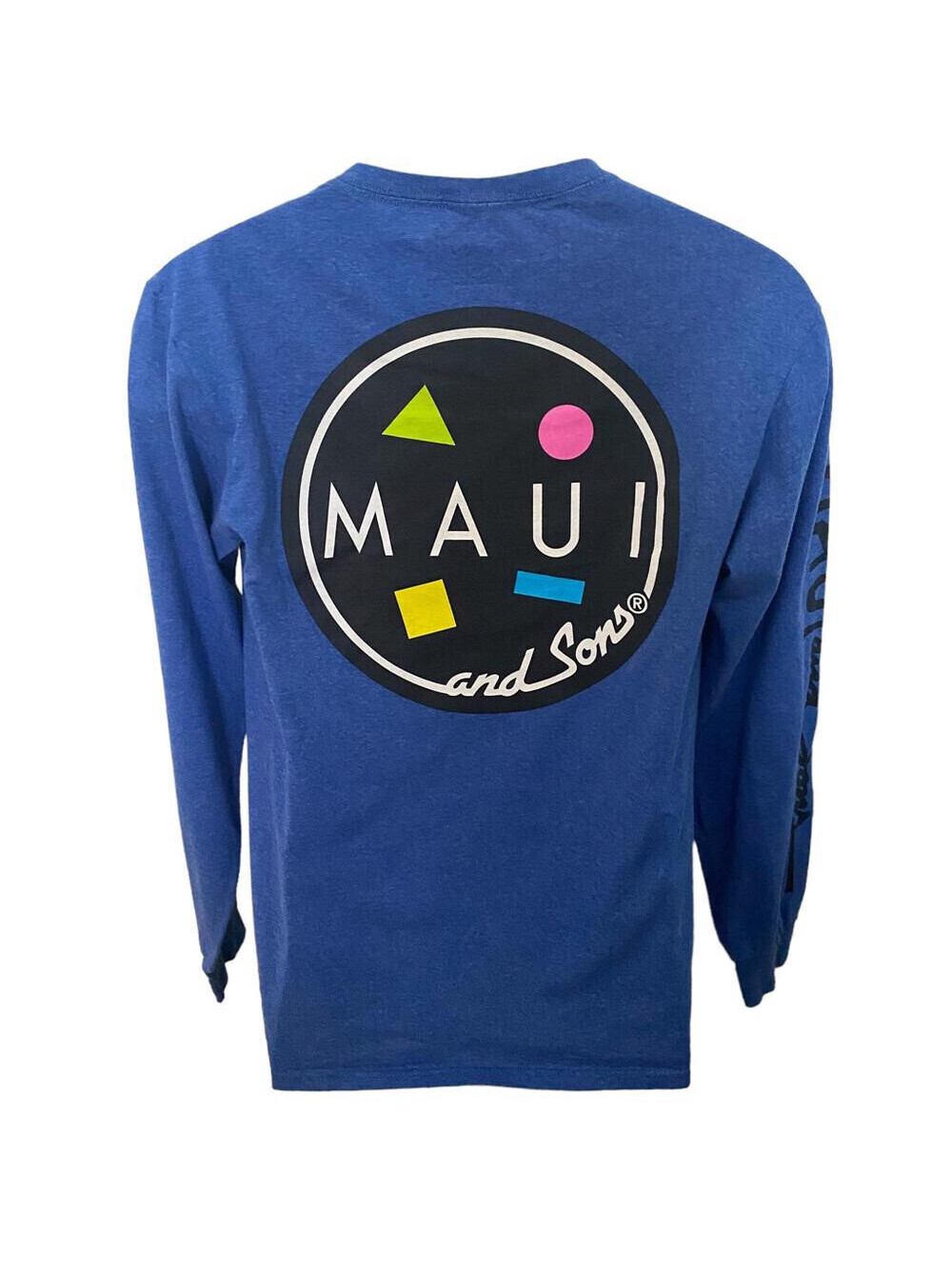 MAUI and SONS Classic Logo Long Sleeve Tee Shirt Men S Small